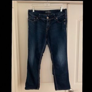Silver jeans